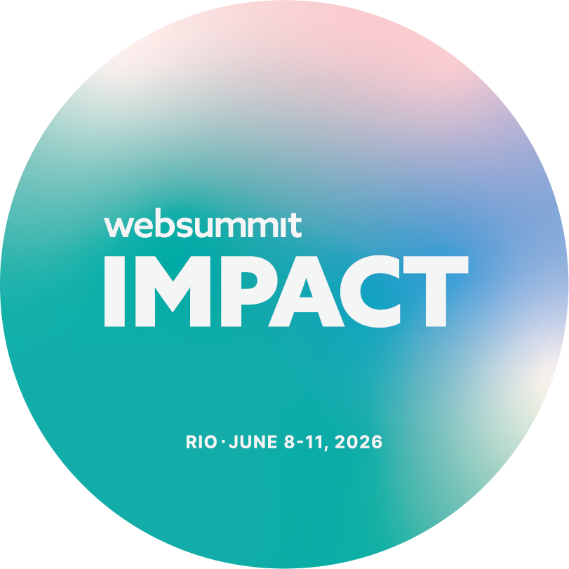 Selo Startup de impacto Web Summit Rio 2026